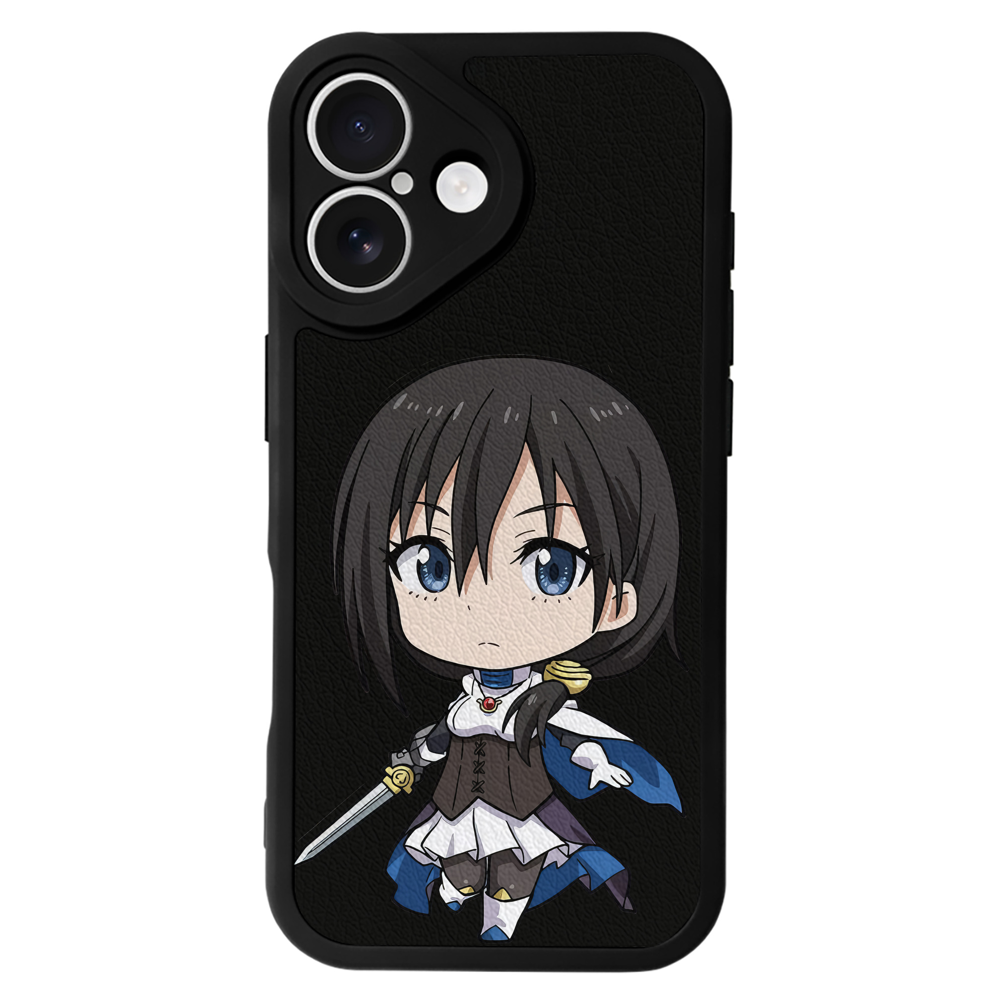 （画像用） 転スラ Regarding Reincarnated to Slime 【iPhone 16シリーズ対応】シリコンスマホケース（レザー調） 材質：シリコン